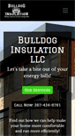 Mobile Screenshot of bulldoginsulation.net